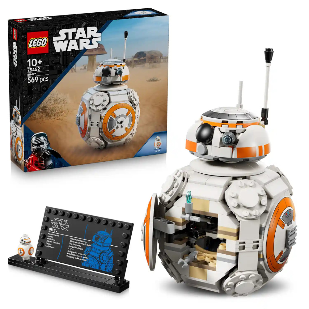 Produktbild för LEGO® Star Wars™ 75452 Astromechanický droid BB-8™
