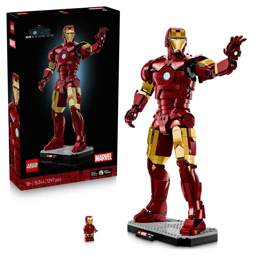 Produktbild för LEGO® ǀ Marvel 76344 Iron Man Mark 3: sběratelská edice