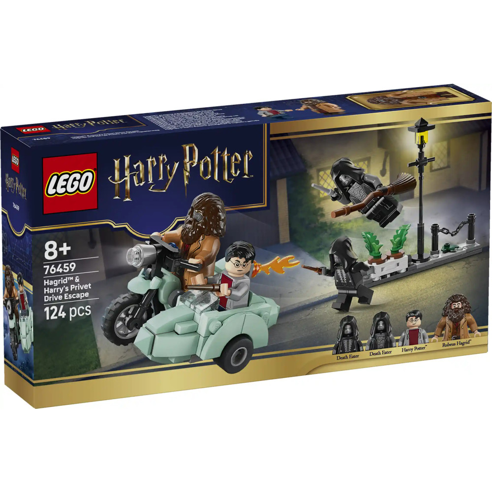 Produktbild för LEGO® Harry Potter™ 76459 Hagrid™ a Harryho útěk ze Zobí ulice