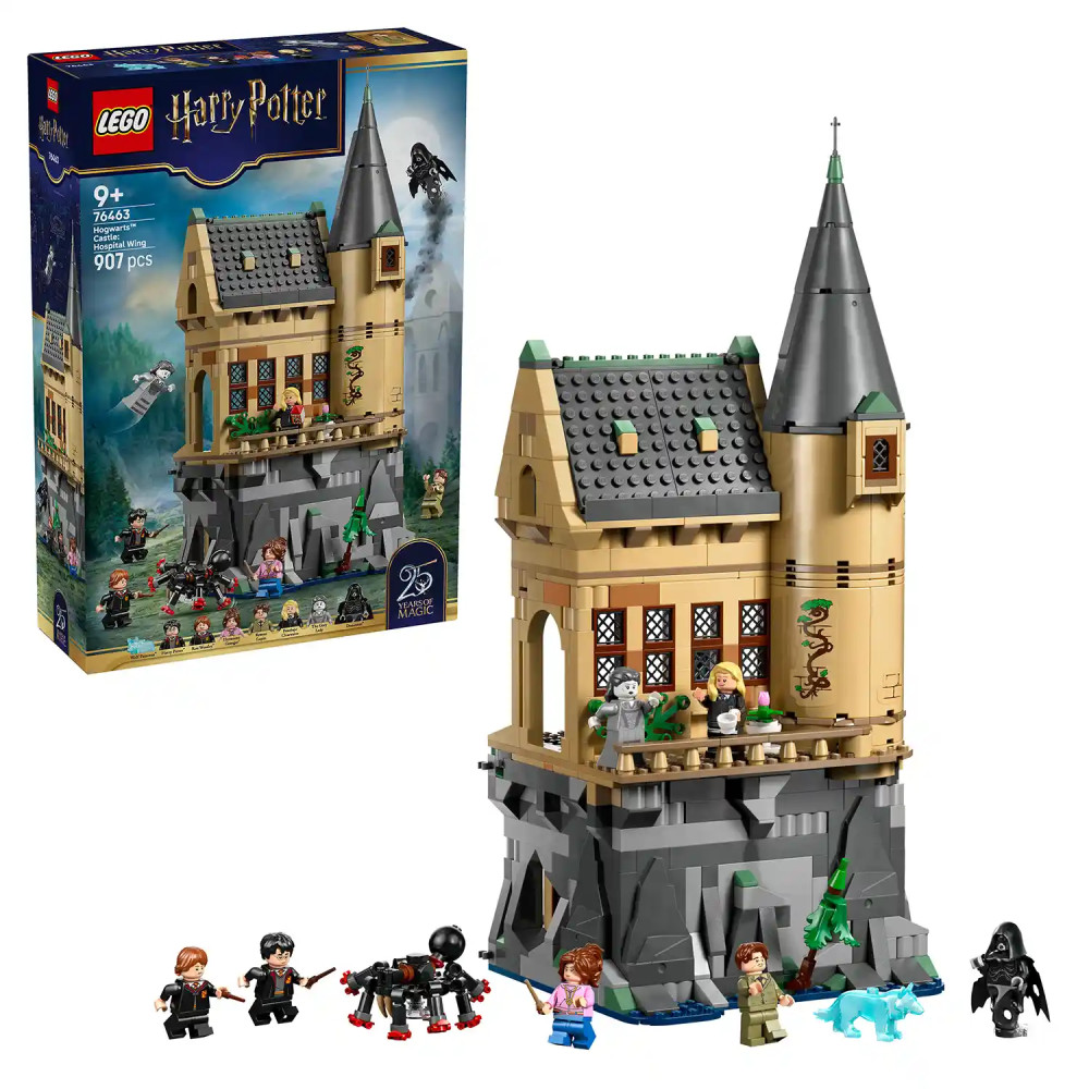 Produktbild för LEGO® Harry Potter™ 76463 Bradavický hrad: Křídlo s ošetřovnou