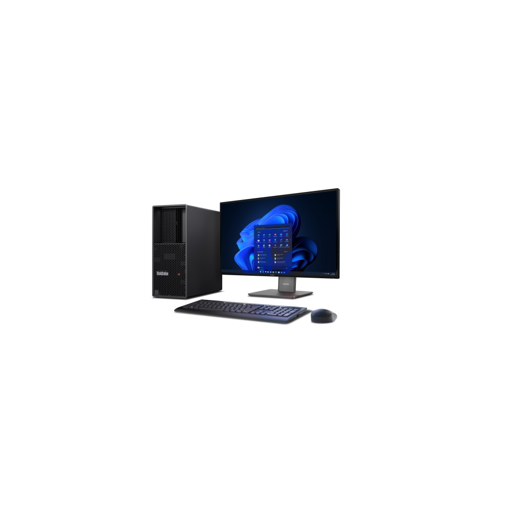 Produktbild för Lenovo ThinkStation P3 Gen 2 - tower Core Ultra 7 265 - vPro Enterprise - 16 GB - SSD 512 GB - fransk
