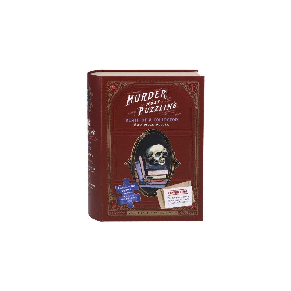 Produktbild för Murder Most Puzzling Death of a Collector 500-Piece Puzzle