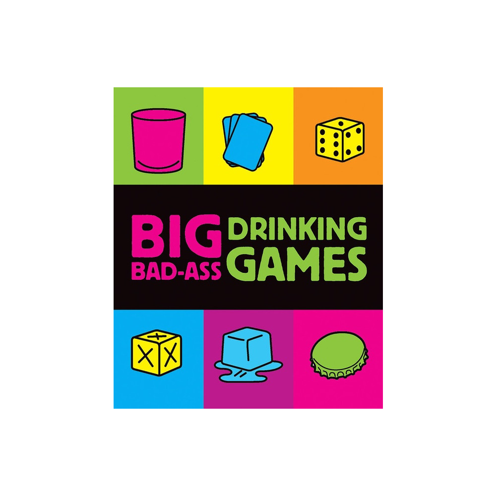 Produktbild för Big bad-ass drinking games (häftad, eng)