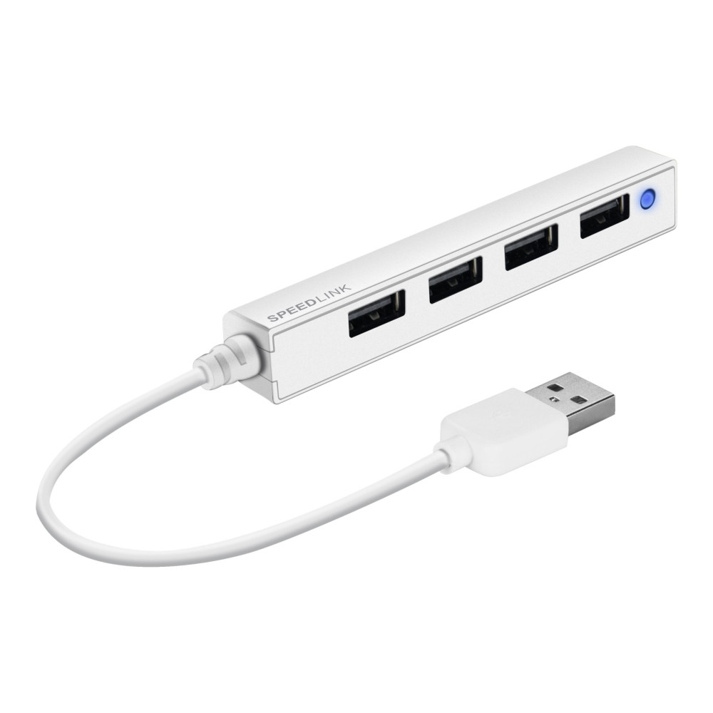 Produktbild för SPEEDLINK SNAPPY SLIM - hubb - 4 portar