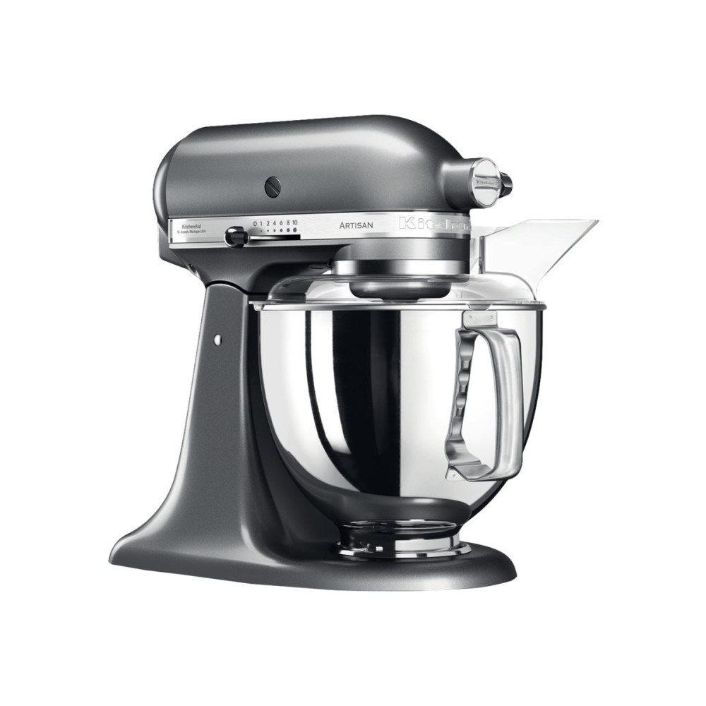 Produktbild för KitchenAid Artisan 5KSM175PSEMS - köksmaskin - 300 W - medaljongsilver