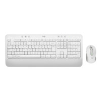 Produktbild för Logitech Signature MK650 Combo for Business - sats med tangentbord och mus - QWERTY - USA, internationellt - offwhite Inmatningsenhet