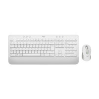 Produktbild för Logitech Signature MK650 Combo for Business - sats med tangentbord och mus - QWERTY - USA, internationellt - offwhite Inmatningsenhet