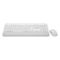 Produktbild för Logitech Signature MK650 Combo for Business - sats med tangentbord och mus - QWERTY - USA, internationellt - offwhite Inmatningsenhet