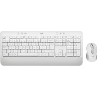 Produktbild för Logitech Signature MK650 Combo for Business - sats med tangentbord och mus - QWERTY - USA, internationellt - offwhite Inmatningsenhet