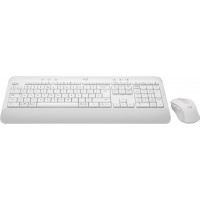 Produktbild för Logitech Signature MK650 Combo for Business - sats med tangentbord och mus - QWERTY - USA, internationellt - offwhite Inmatningsenhet