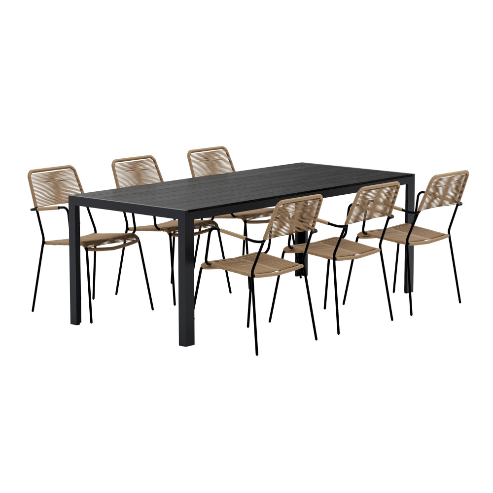 Produktbild för Break Matbord med Lindos Stolarna