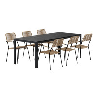 Produktbild för Break Matbord med Lindos Stolarna