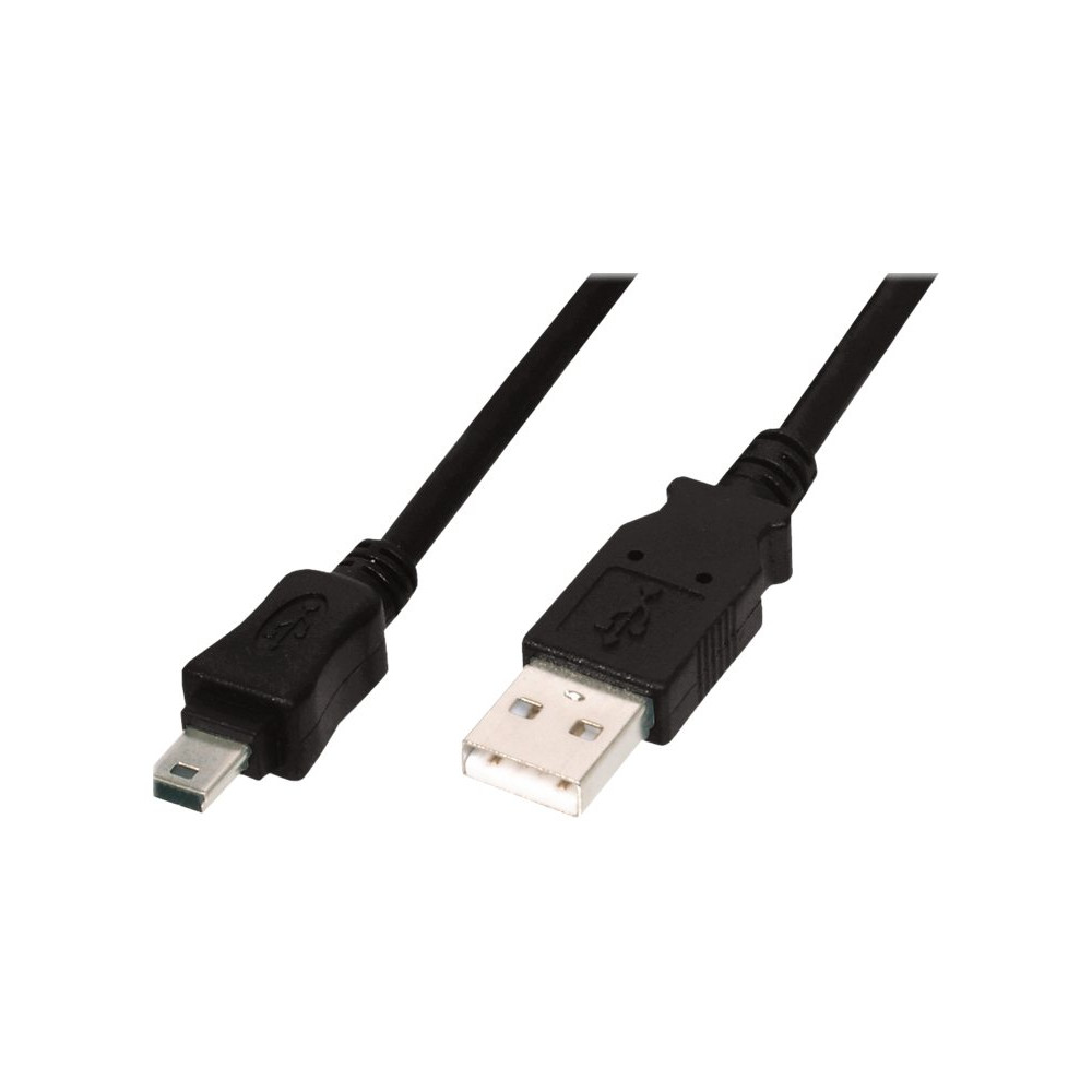 Produktbild för ASSMANN Basic - USB-kabel - mini-USB typ B till USB - 1.8 m