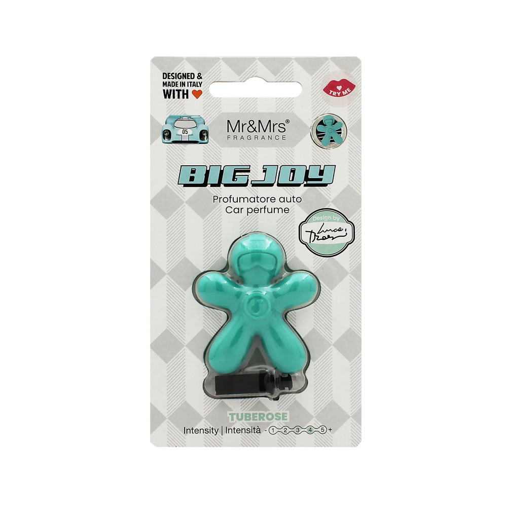 Produktbild för Mr&Mrs Fragrance Big Joy Tuberose Car Air Freshener
