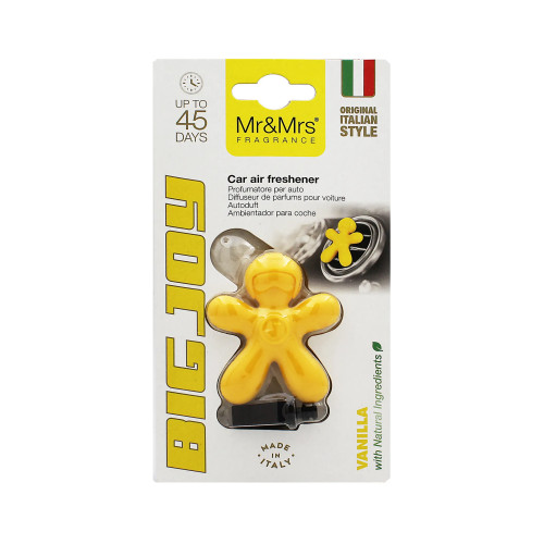 Mr&Mrs Fragrance Mr&Mrs Fragrance Big Joy Vanilla Car Air Freshener