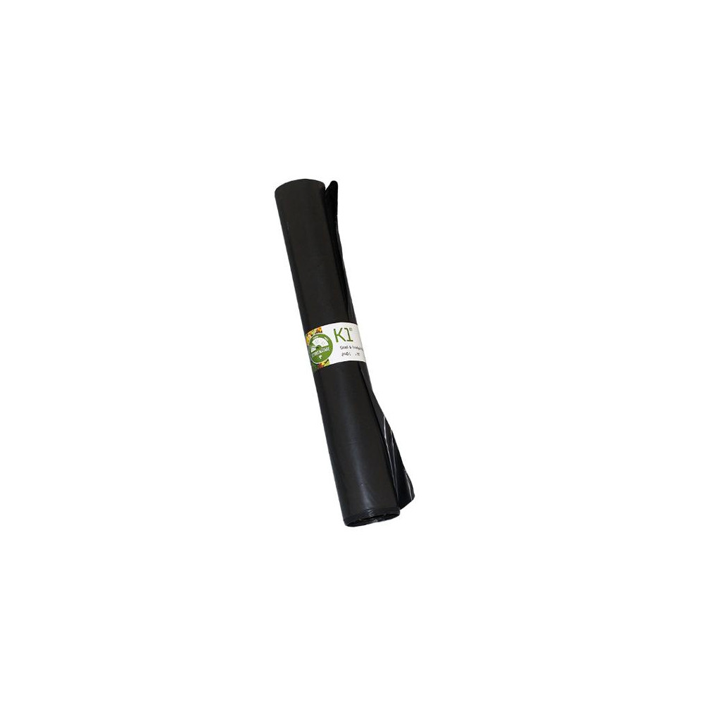 Produktbild för Plastsäck LD K1 R100 240L 48my sv 10/rl