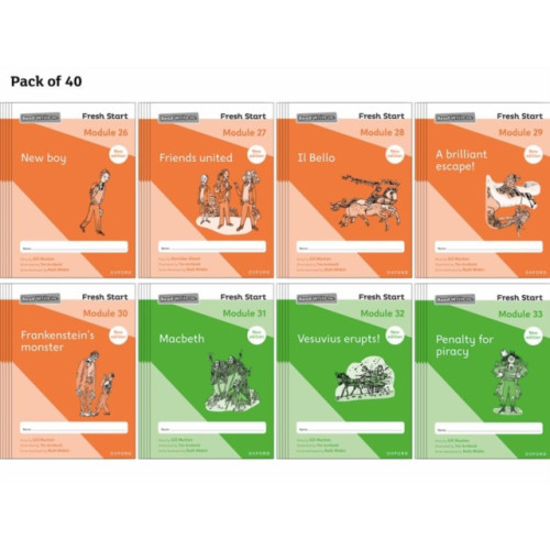 Oxford University Press Read Write Inc. Fresh Start: 2024 Modules 26-33 - Pack of 40 (häftad, eng)