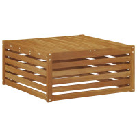 Produktbild för Utomhussoffset 9 pcs Naturfärg Massivt Akaciaträ