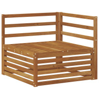 Produktbild för Utomhussoffset 4 pcs Naturfärg Massivt Akaciaträ