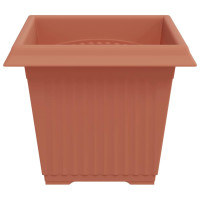Produktbild för Kvadratisk Blomkruka 6 pcs Murgrön 33 x 33 x 26 cm Plast