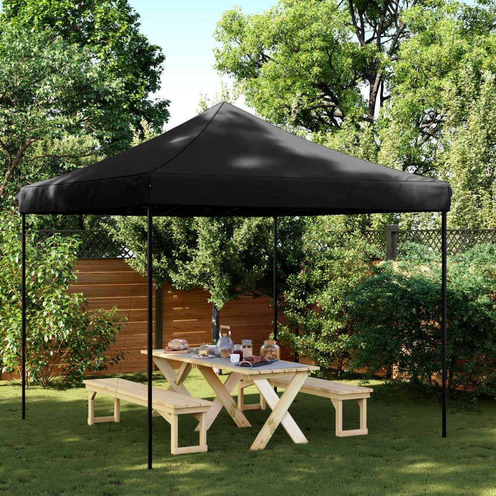 Produktbild för Partytält Svart 292 x 292 x 315 cm Oxford Tyg