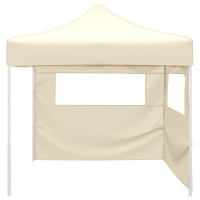 Produktbild för Partytält Kräm 291 x 291 x 315 cm Oxford Tyg
