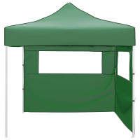 Produktbild för Partytält Grön 292 x 292 x 315 cm Oxford Tyg
