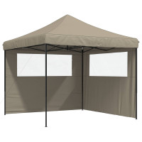 Produktbild för Partytält Taupe 292 x 292 x 315 cm Oxford Tyg