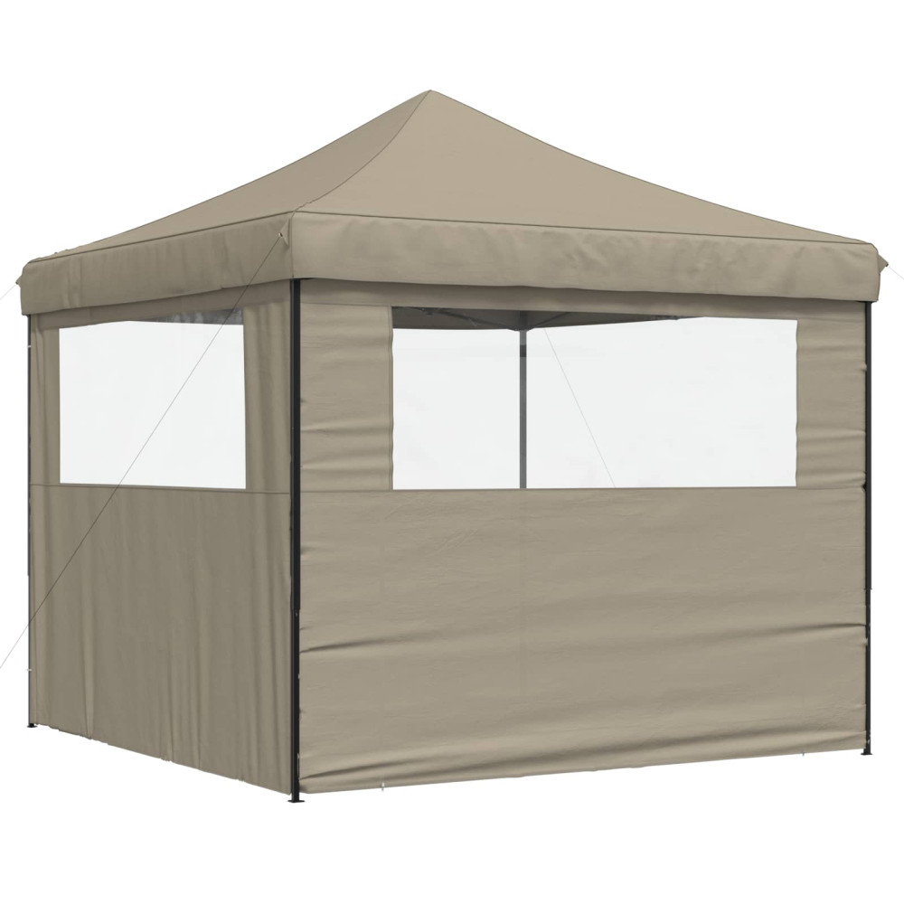 Produktbild för Partytält Taupe 292 x 292 x 315 cm Oxford Tyg