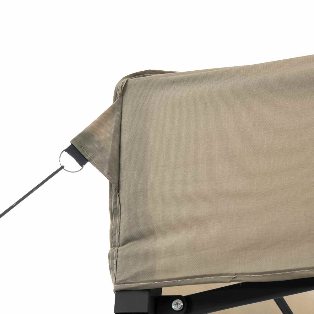 Produktbild för Partytält Taupe 292 x 292 x 315 cm Oxford Tyg