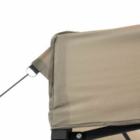 Produktbild för Partytält Taupe 292 x 292 x 315 cm Oxford Tyg