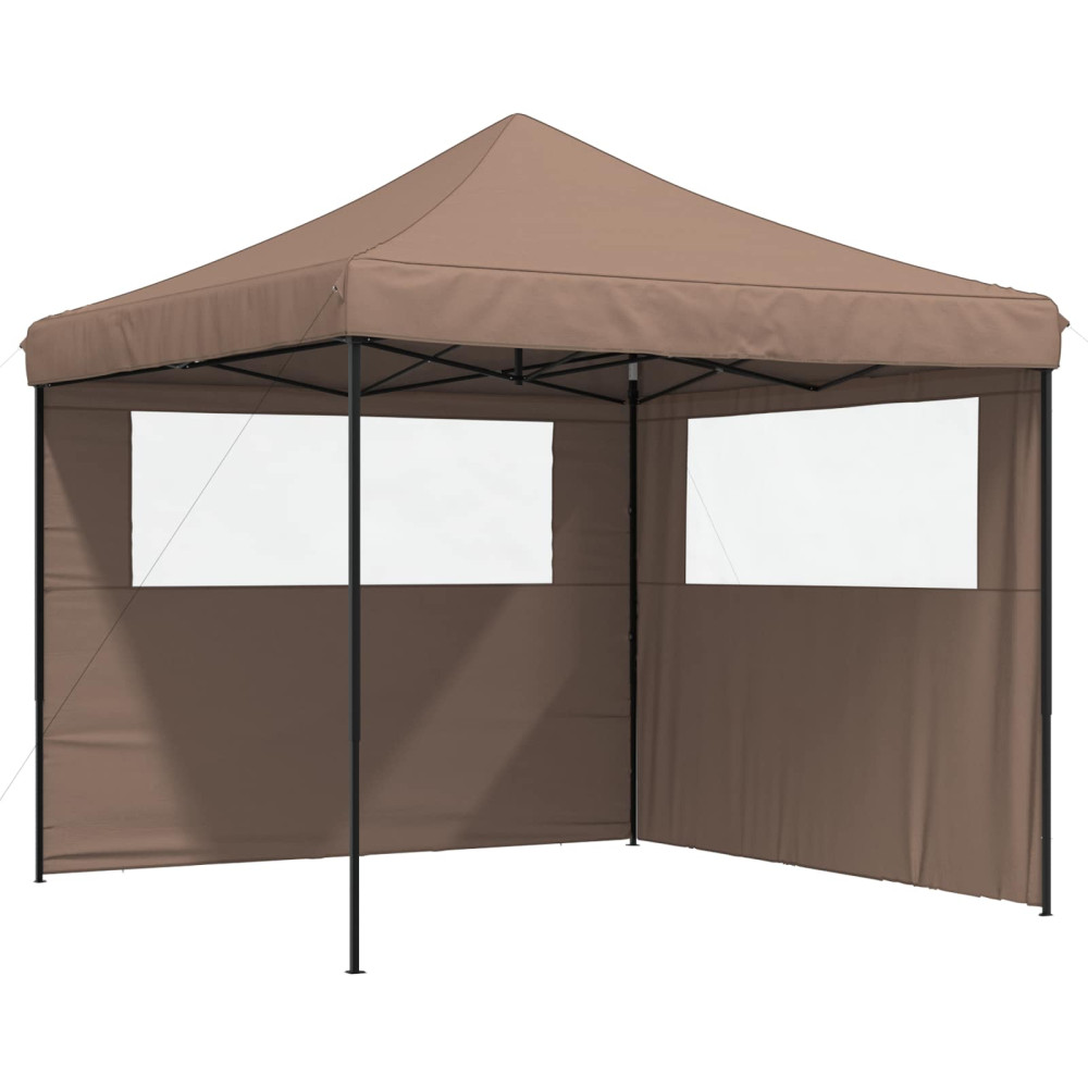 Produktbild för Partytält Brun 292 x 292 x 315 cm Oxford Tyg