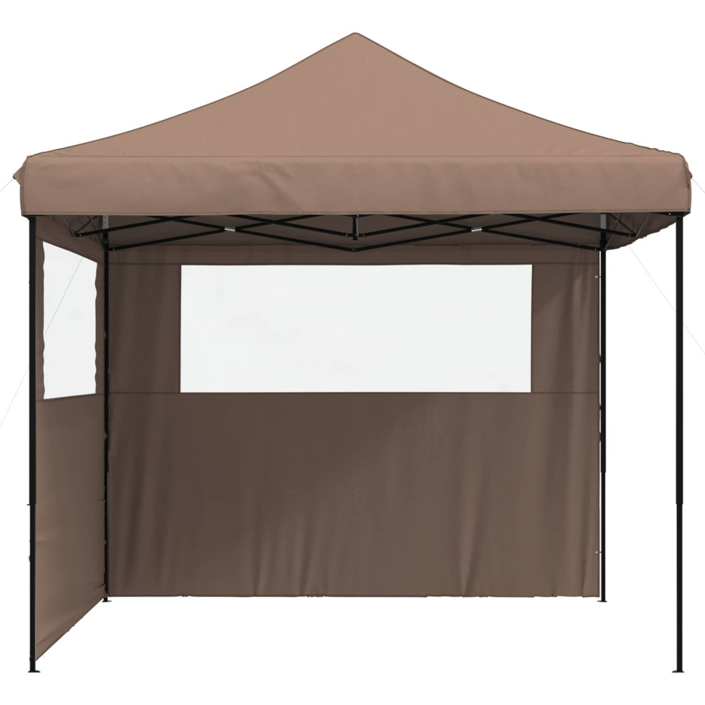 Produktbild för Partytält Brun 292 x 292 x 315 cm Oxford Tyg