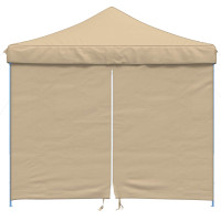 Produktbild för Partytält Beige 292 x 292 x 315 cm Oxford Tyg
