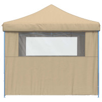 Produktbild för Partytält Beige 292 x 292 x 315 cm Oxford Tyg