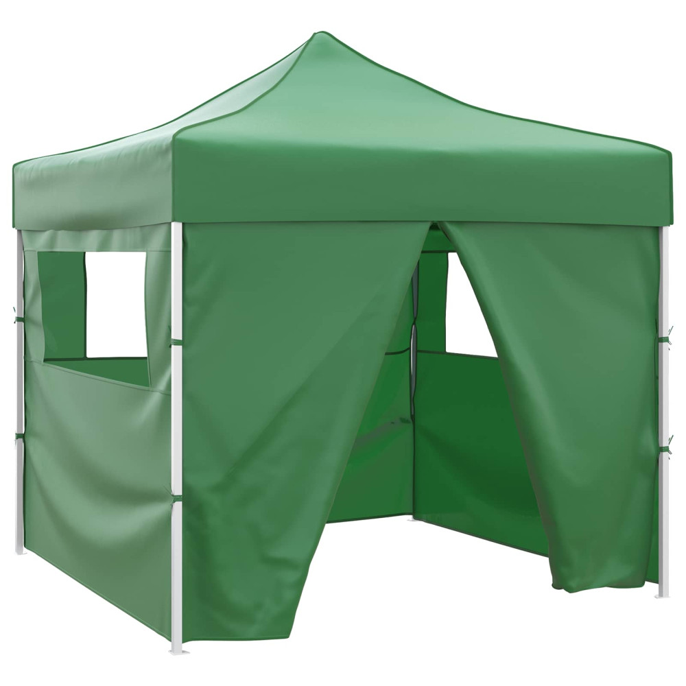 Produktbild för Partytält Grön 291 x 291 x 315 cm Oxford Tyg