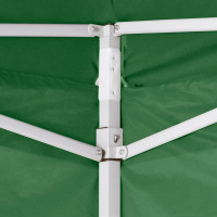 Produktbild för Partytält Grön 291 x 291 x 315 cm Oxford Tyg