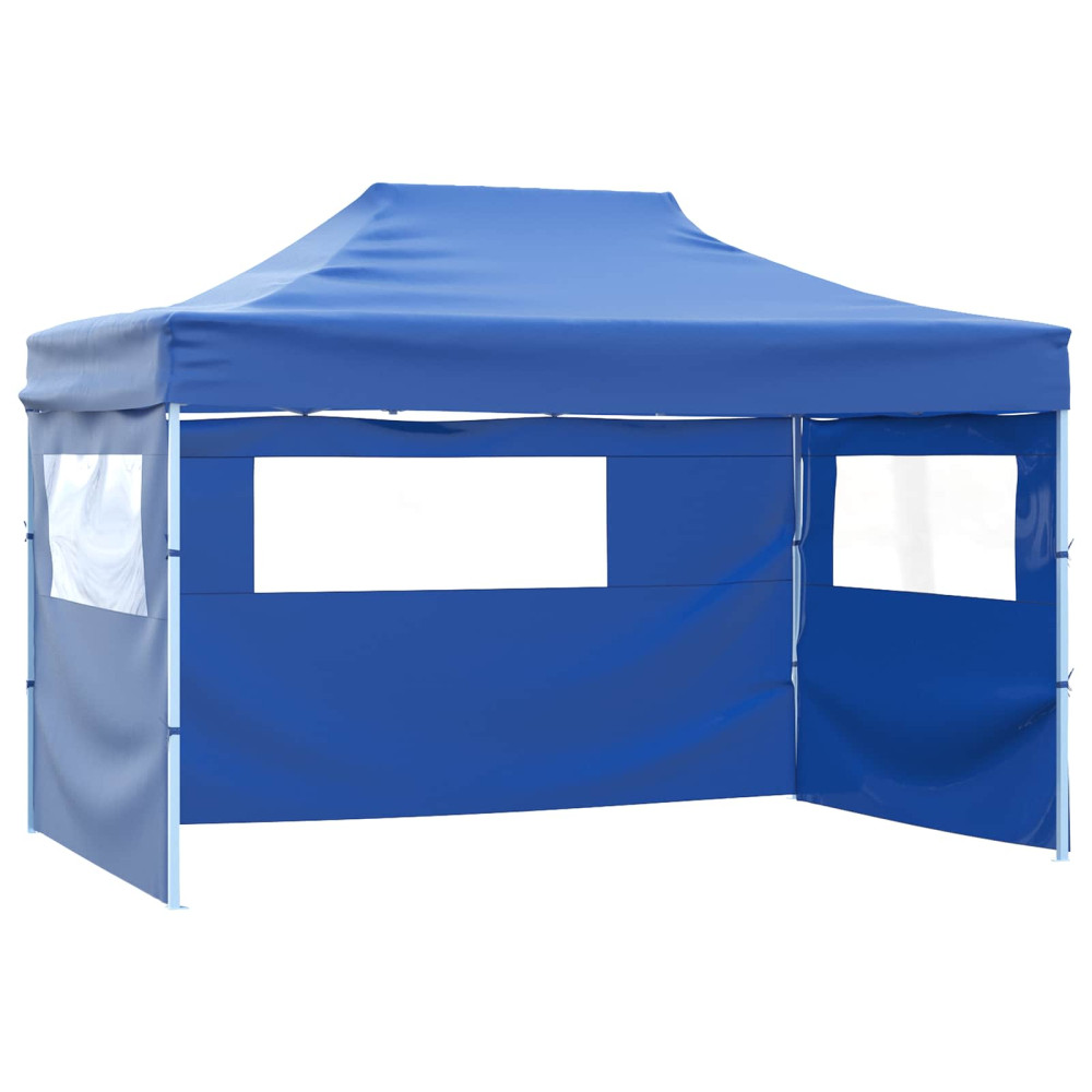 Produktbild för Partytält Blå 280 x 410 x 315 cm Oxford Tyg