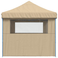 Produktbild för Partytält Beige 279 x 410 x 315 cm Oxford Tyg