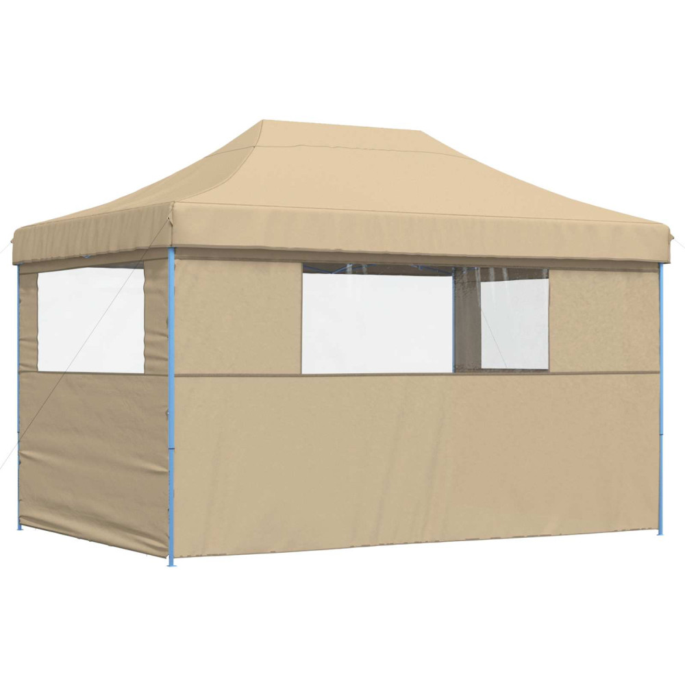 Produktbild för Partytält Beige 279 x 410 x 315 cm Oxford Tyg