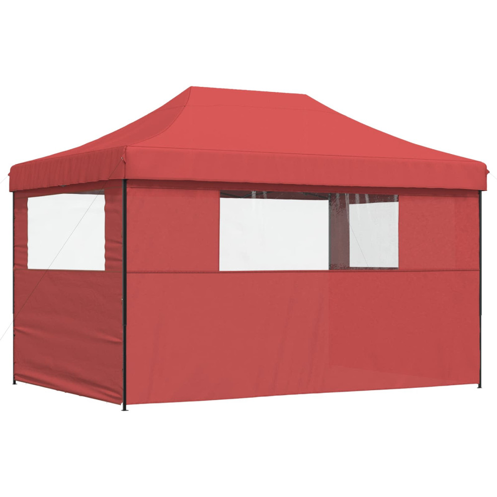 Produktbild för Partytält Vinröd 279 x 410 x 315 cm Oxford Tyg