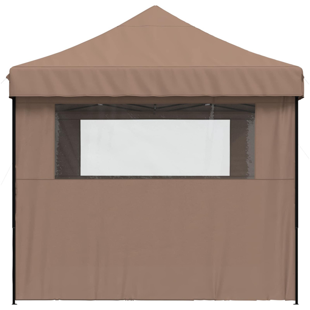 Produktbild för Partytält Brun 279 x 410 x 315 cm Oxford Tyg