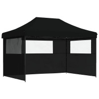 Produktbild för Partytält Svart 279 x 410 x 315 cm Oxford Tyg