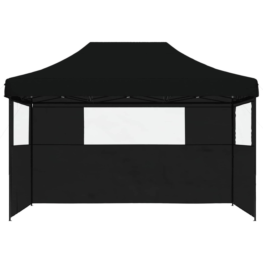 Produktbild för Partytält Svart 279 x 410 x 315 cm Oxford Tyg