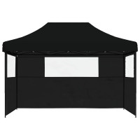 Produktbild för Partytält Svart 279 x 410 x 315 cm Oxford Tyg