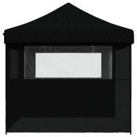Produktbild för Partytält Svart 279 x 410 x 315 cm Oxford Tyg