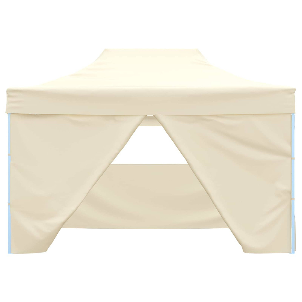 Produktbild för Partytält Kräm 280 x 410 x 315 cm Oxford Tyg