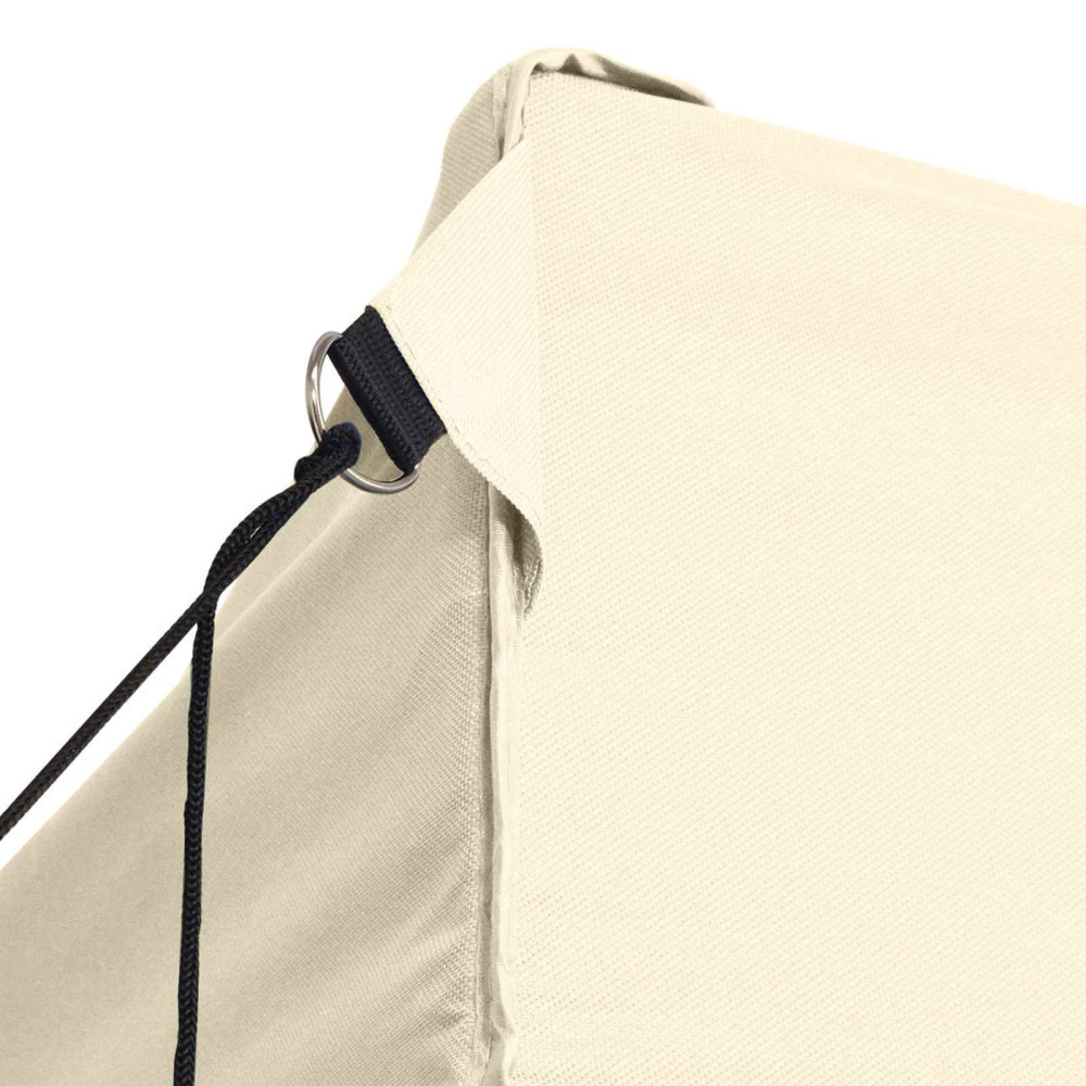 Produktbild för Partytält Kräm 280 x 410 x 315 cm Oxford Tyg