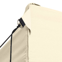 Produktbild för Partytält Kräm 280 x 410 x 315 cm Oxford Tyg