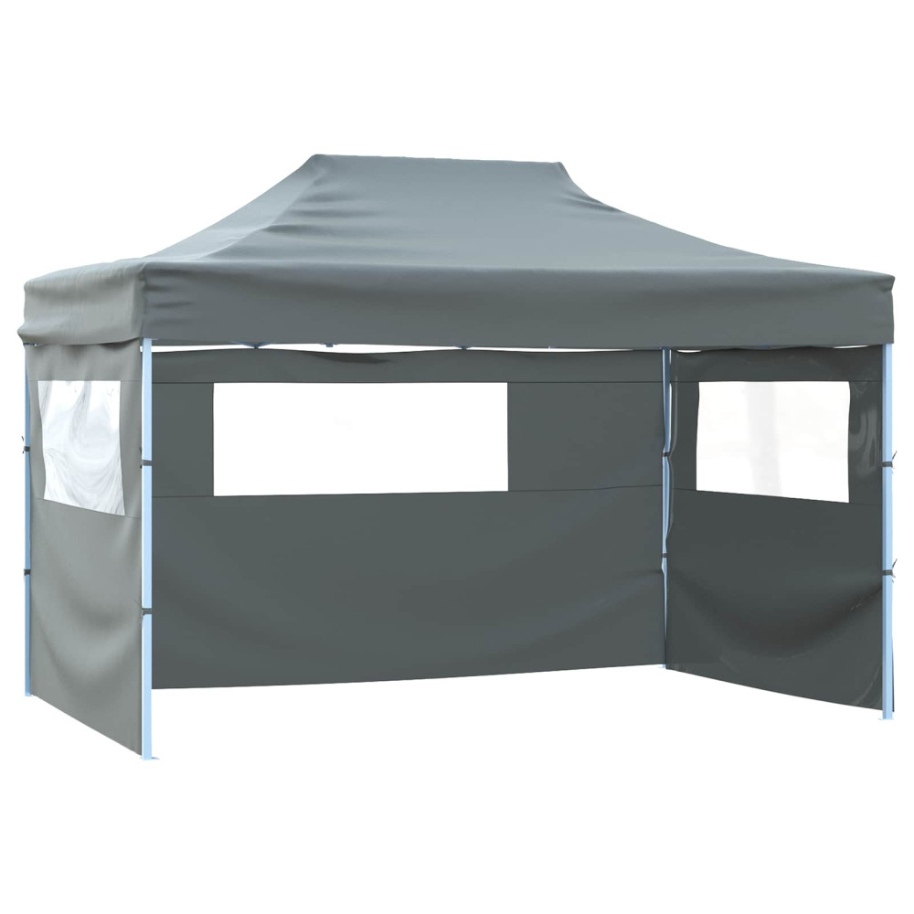 Produktbild för Partytält Antracit 280 x 410 x 315 cm Oxford Tyg